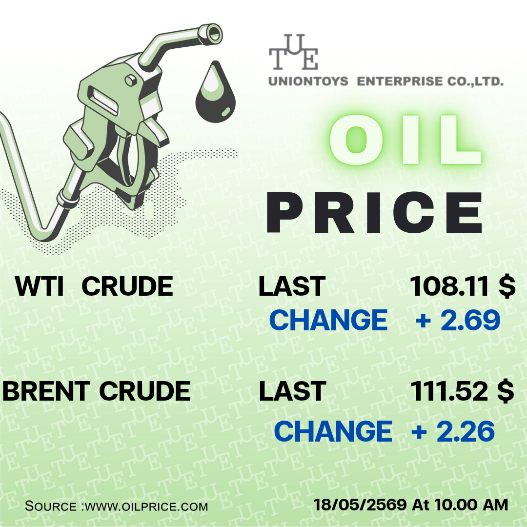 Uniontoys Oil Price Update - 18-05-2026